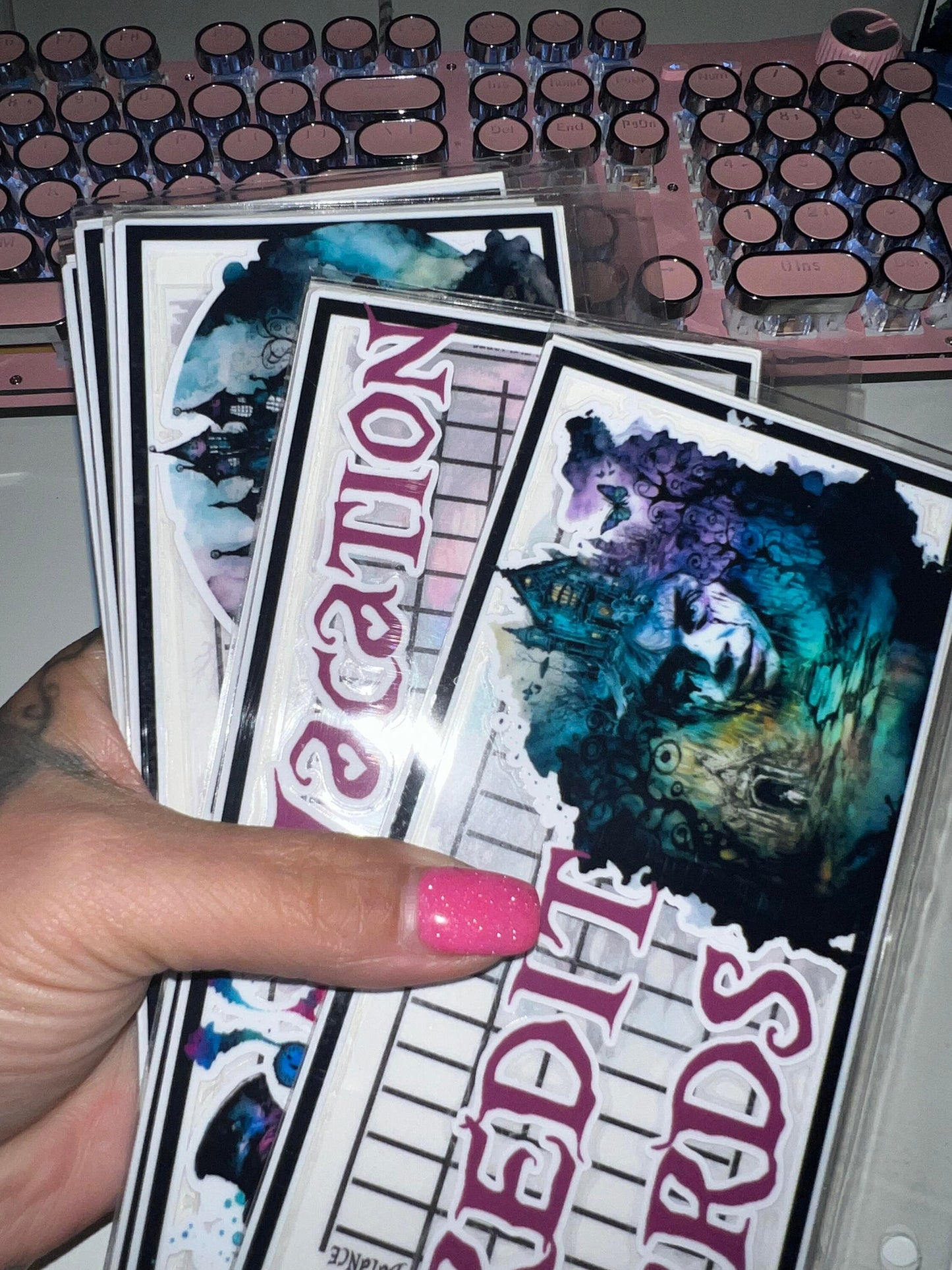 A6 Budget Binder Cash Envelopes - Dark Alice Series