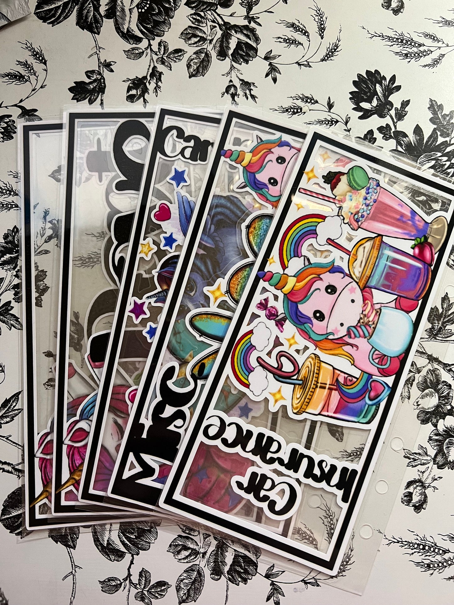 Budget Binder Cash Envelopes - Unicorn Series