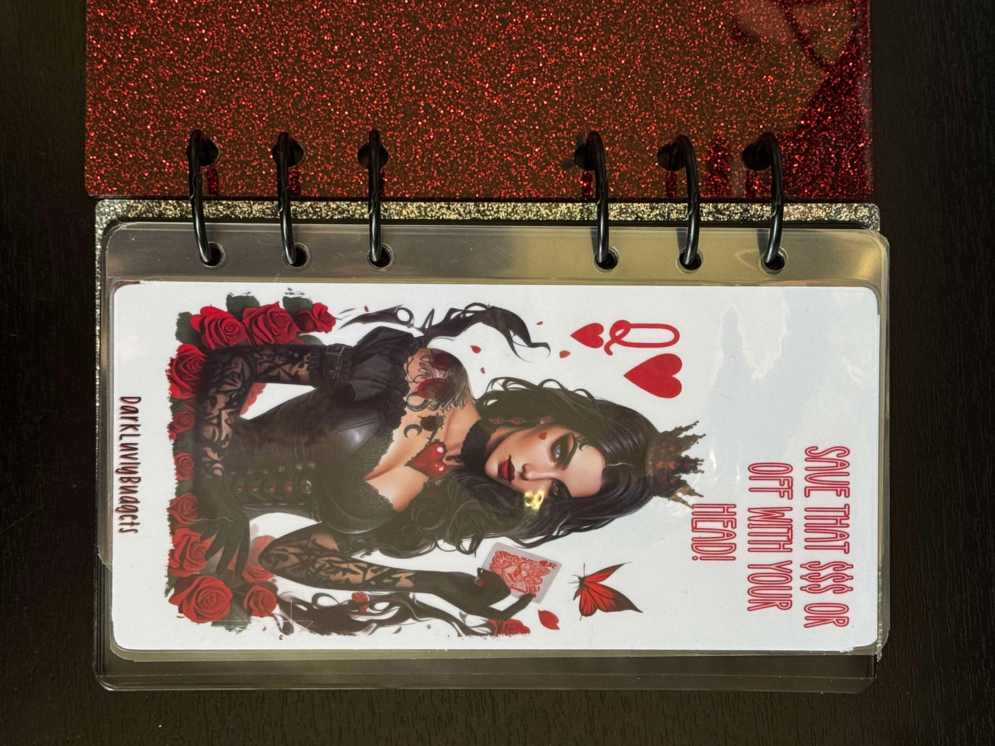 Queen of Hearts Acrylic Binder Bundle