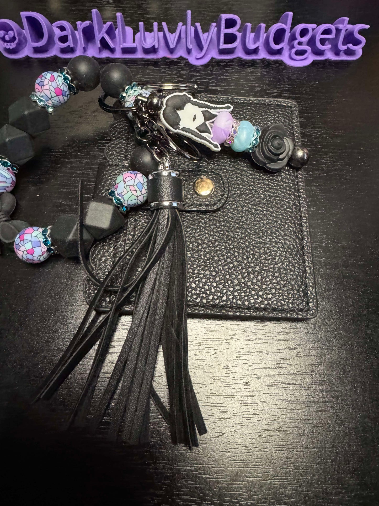 Beaded Wristlets with Wallet - W. Addams