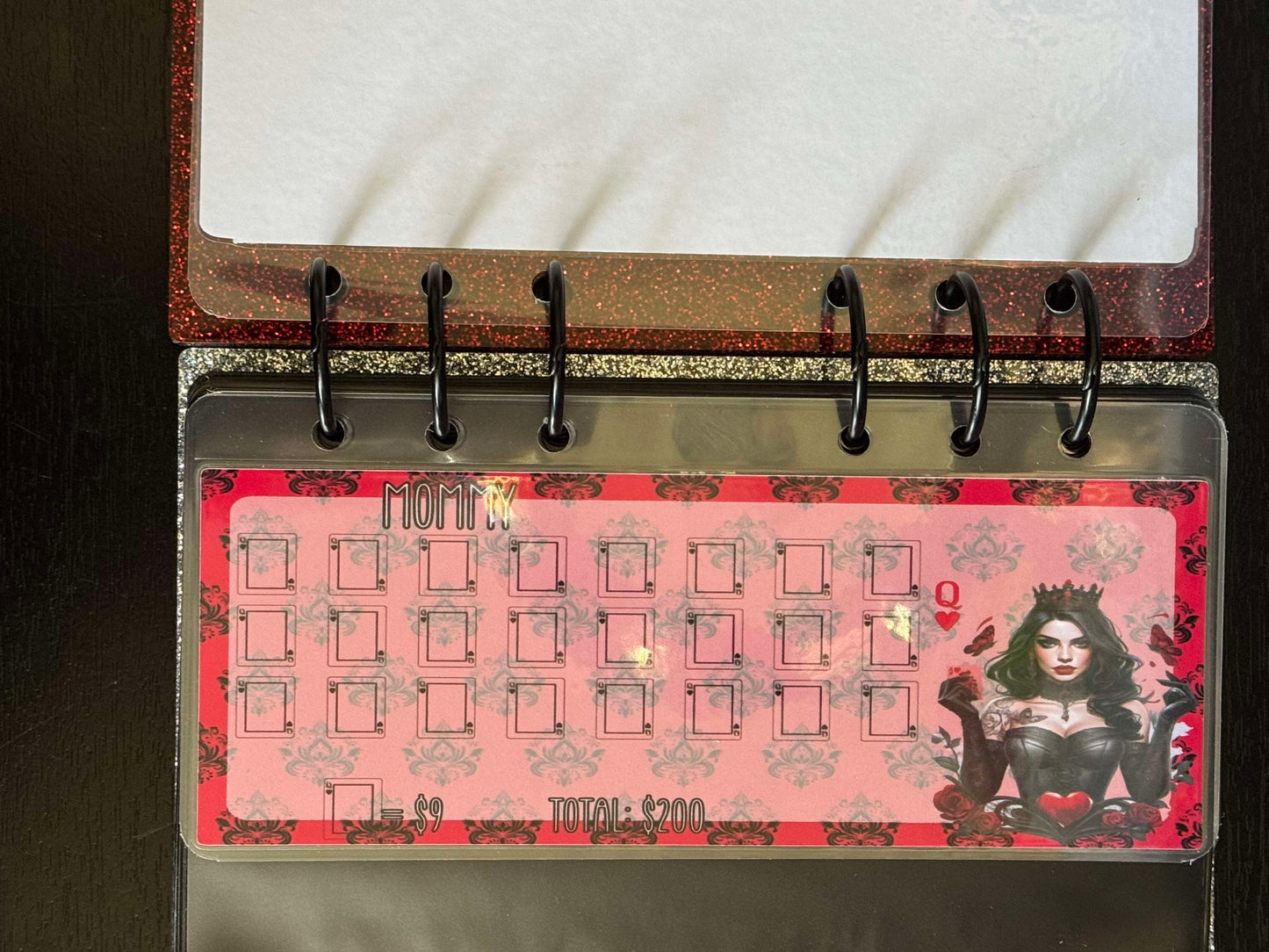Queen of Hearts Acrylic Binder Bundle
