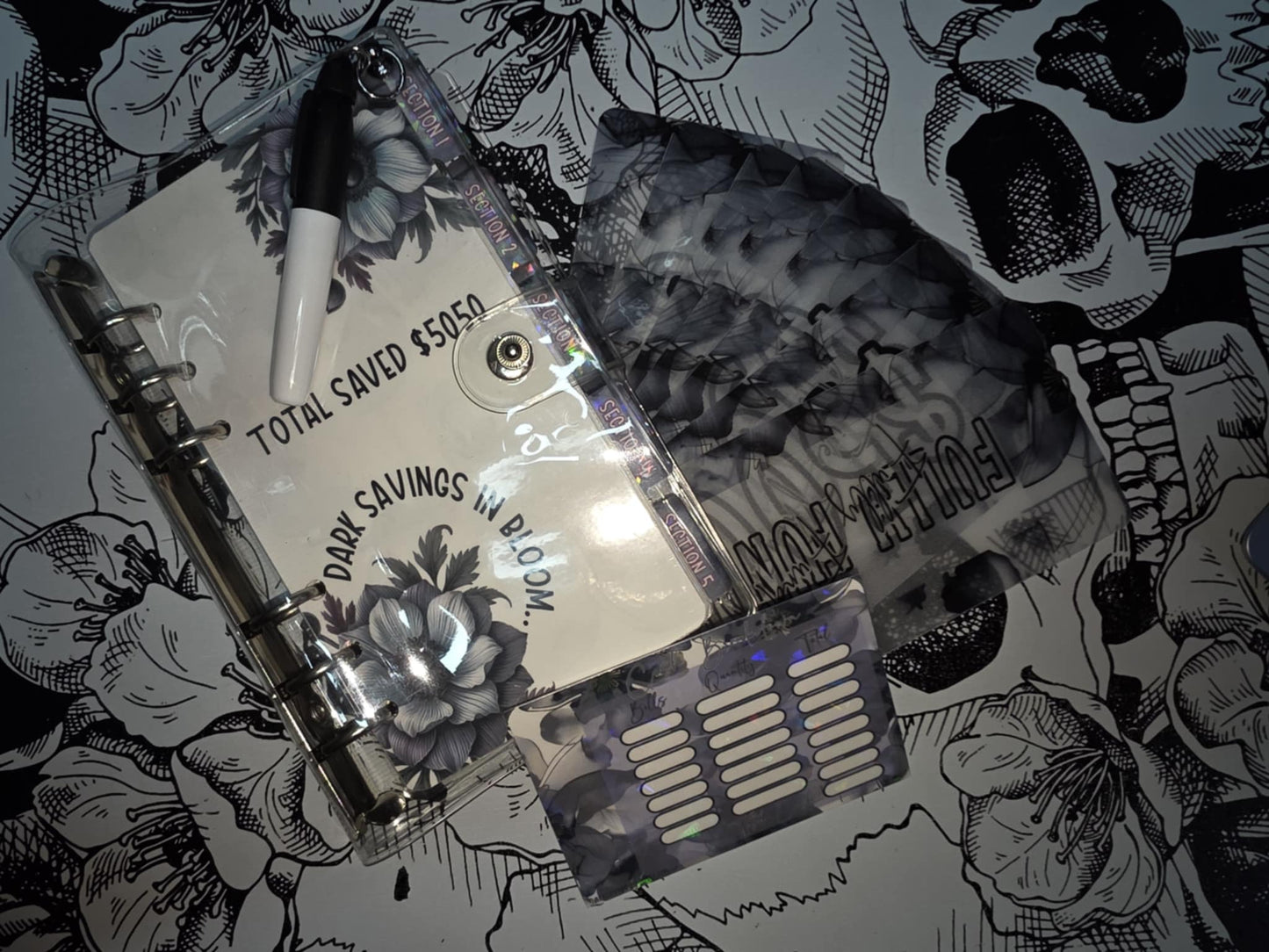 Gothic Bloom Budget Binder ***NEW***