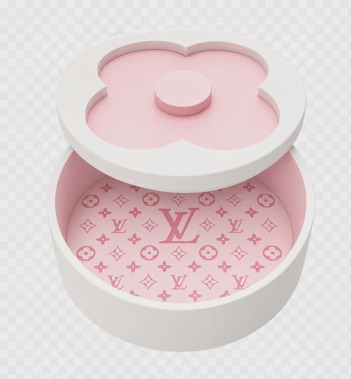 Luxury-Inspired 3D Printed Storage Box with Lid