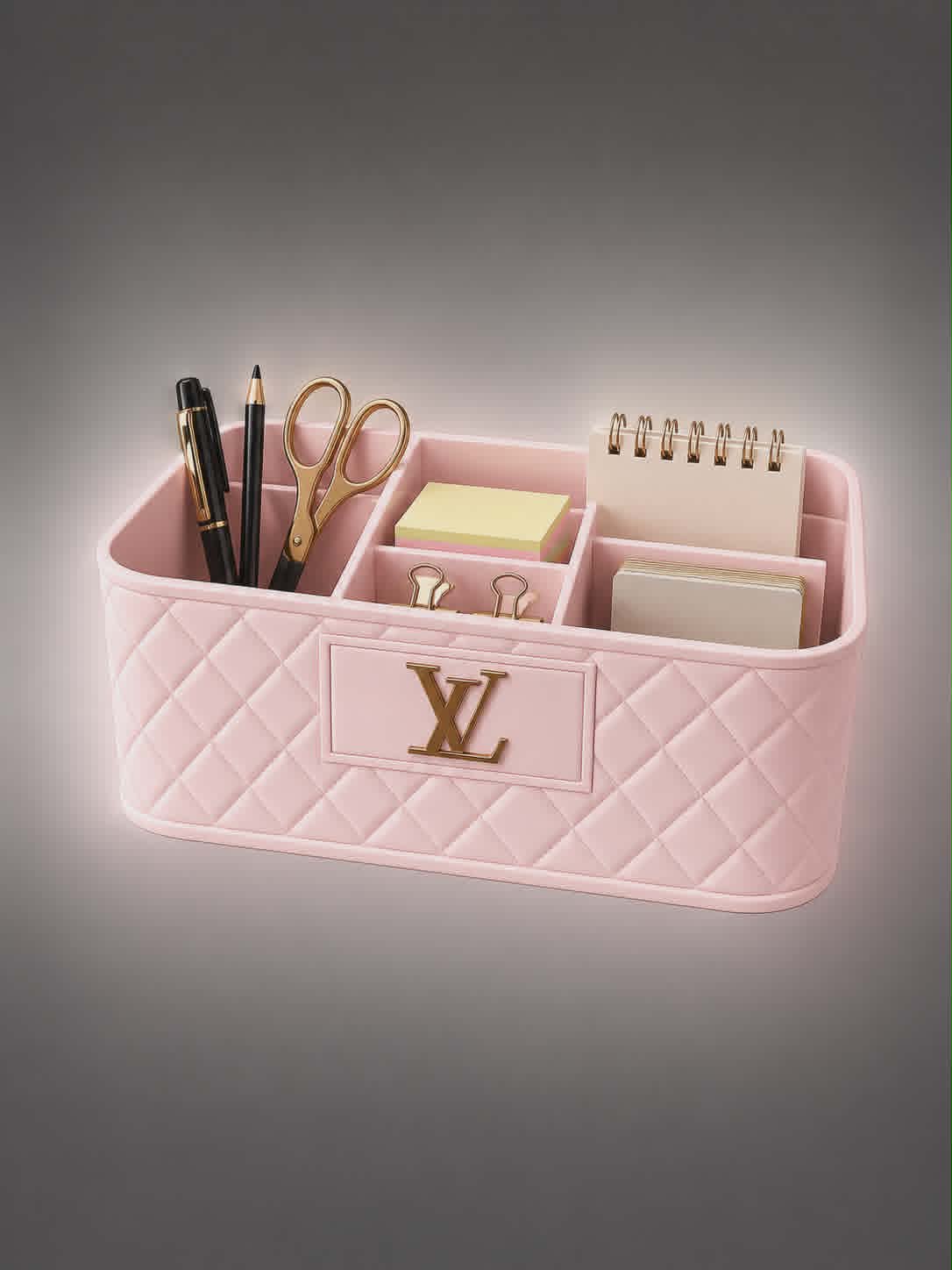 Luxury-Inspired 3D Printed Desk Organizer