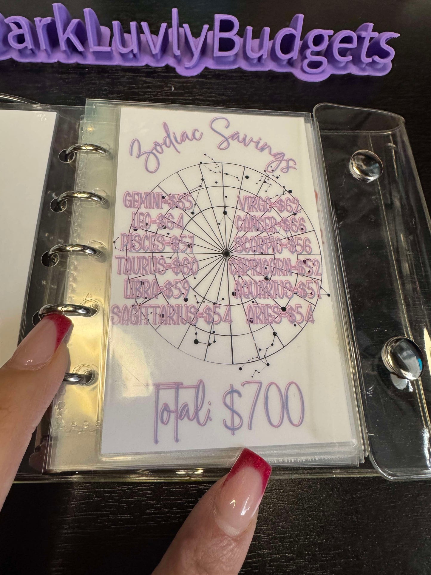 Zodiac Savings Challenge