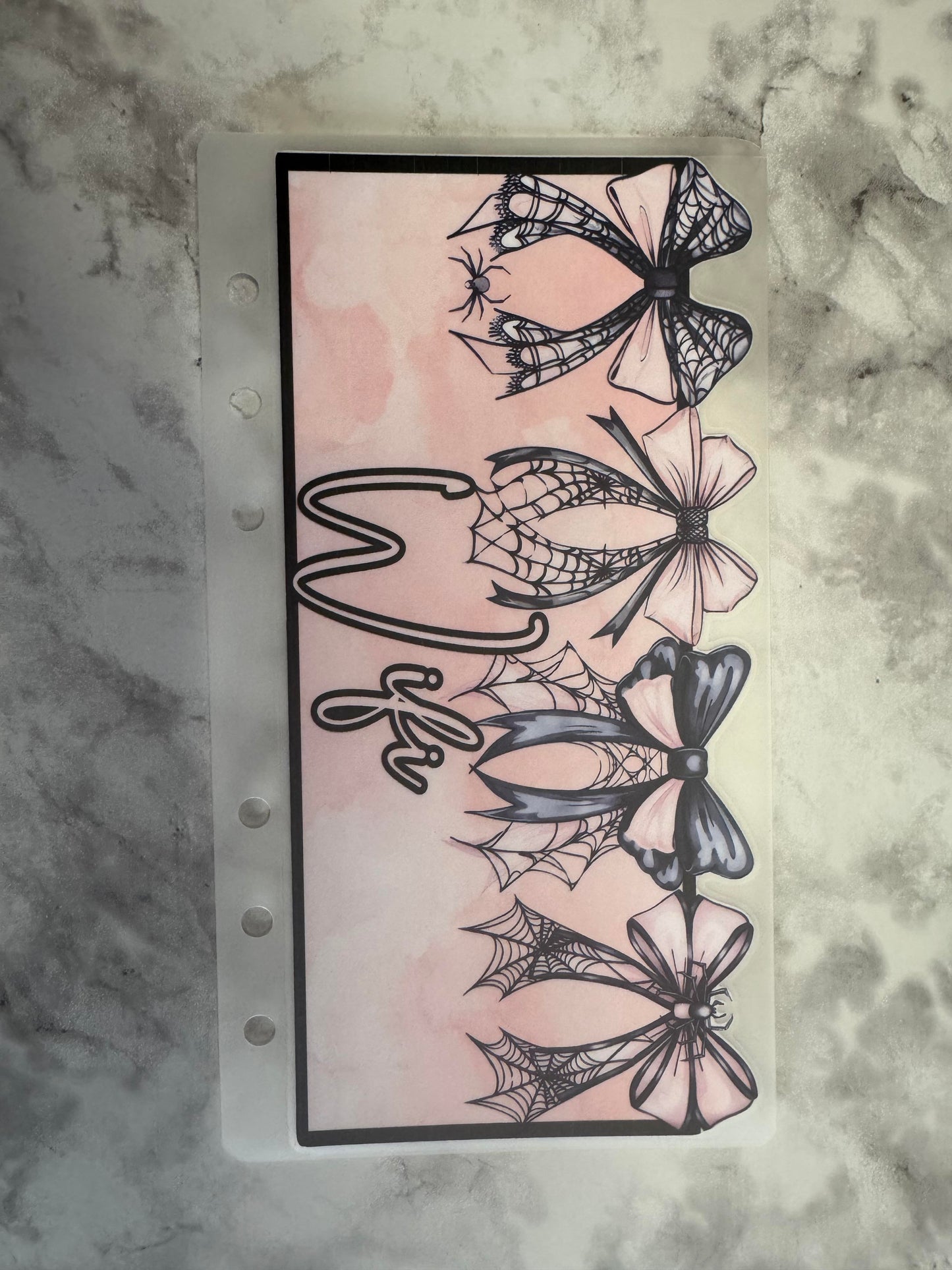 Spider Bows Cash Envelopes