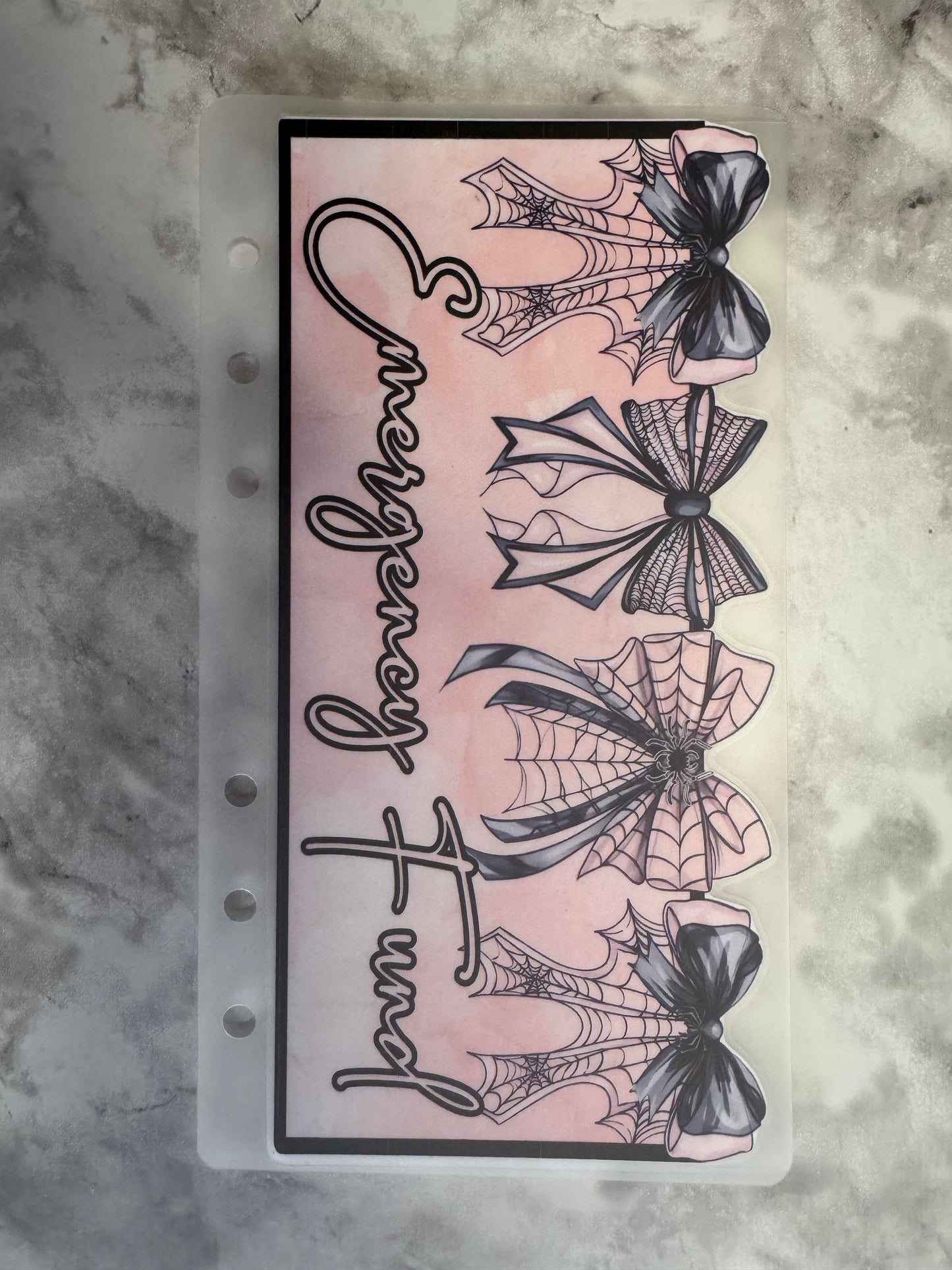 Spider Bows Cash Envelopes