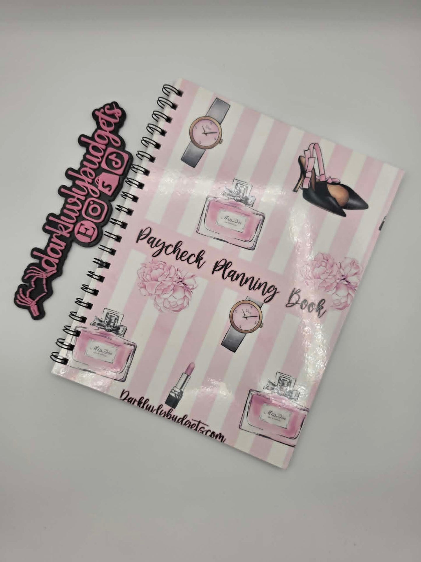 Dark Luxe Paycheck Planning Book