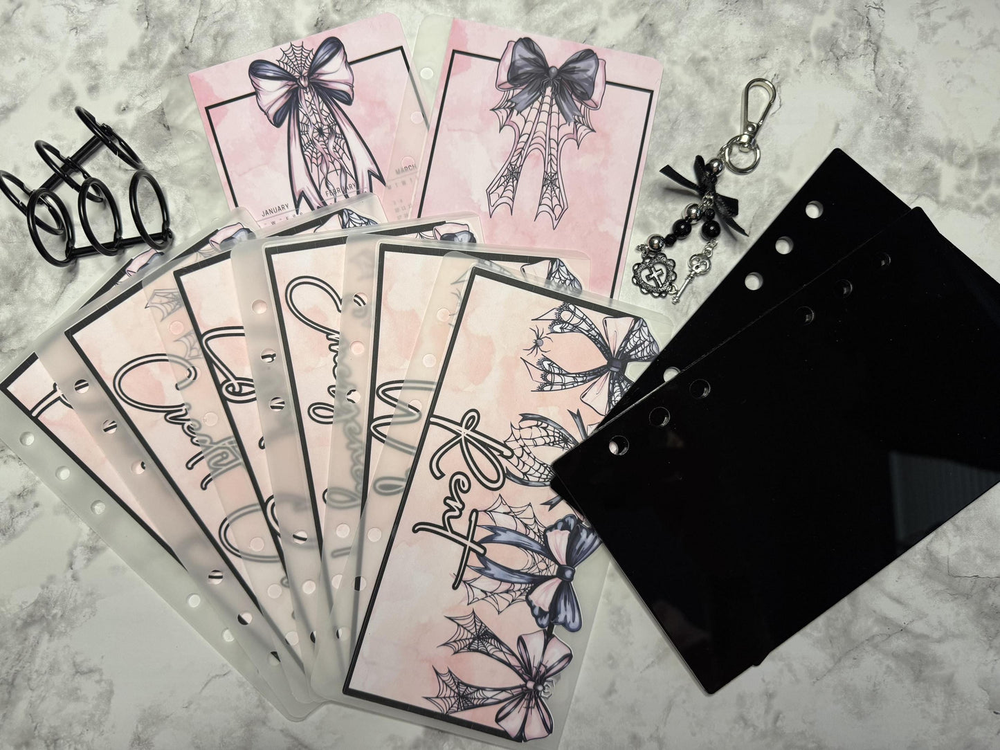 Spider Bow Cash Envelopes