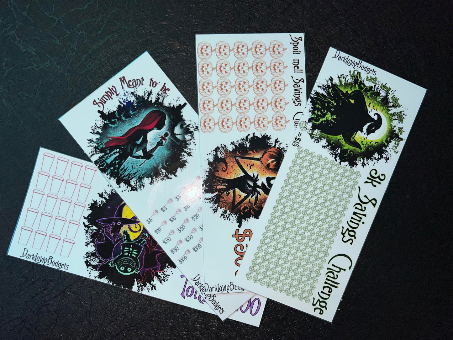 Savings Challenge Bundle  - Nightmare before Christmas