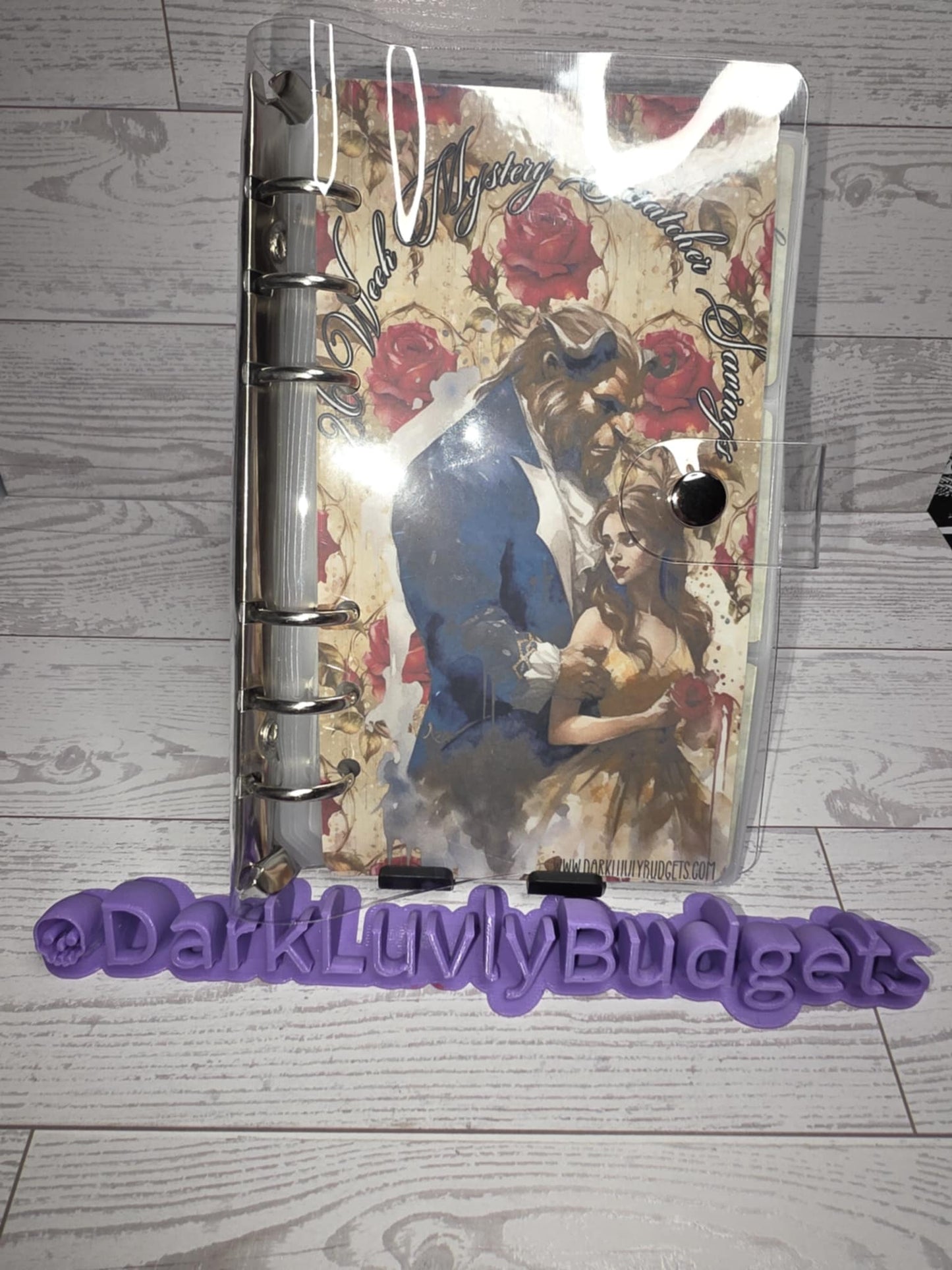 Goth Princess 26 Week Mystery Scratchers Savings Binder