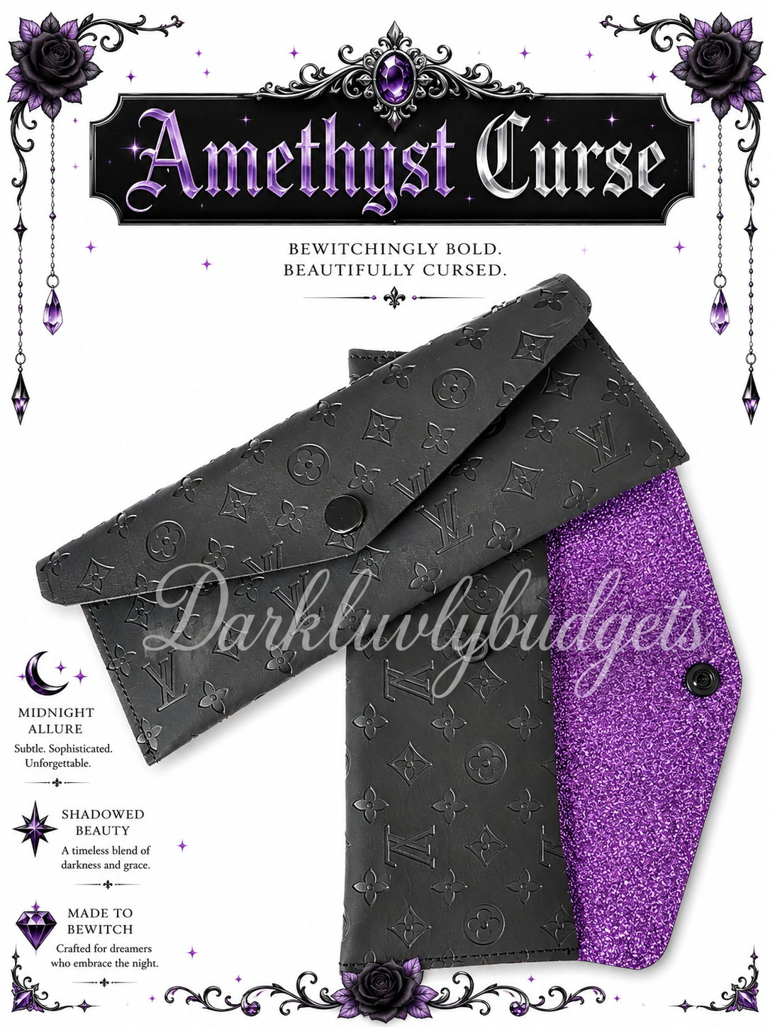 ✨ The Enchanted Shadows Collection – Enchanted Cash Wallets ✨