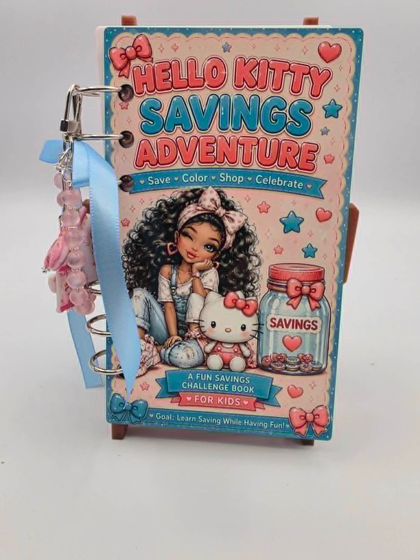 🌸💙 Hello Kitty Inspired Kids Savings Adventure Challenge Book 💙🌸