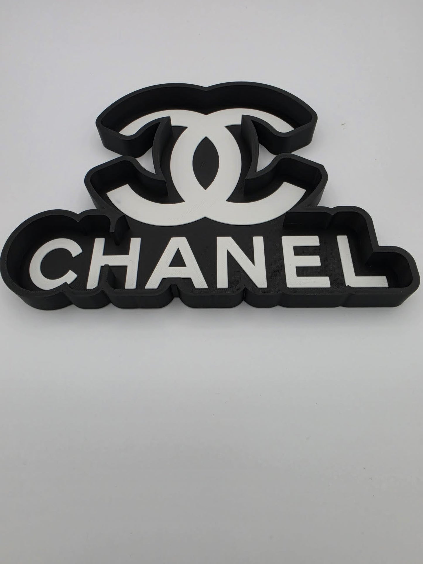 Luxury-Inspired Designer Logo Catchall Tray