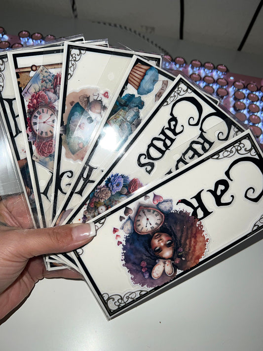 A6 Budget Binder Cash Envelopes - Melanin Alice Series