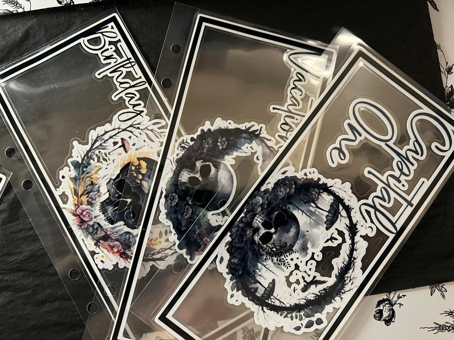 Skull PeekABoo Envelopes