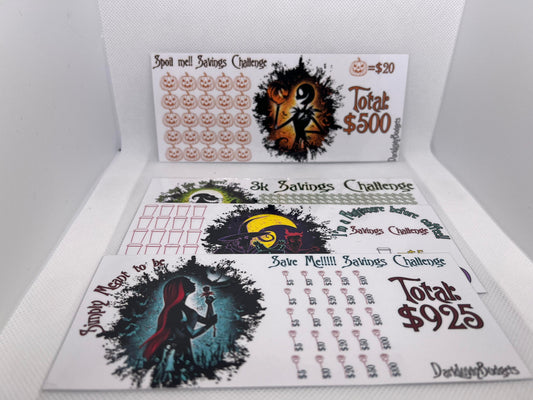Savings Challenge Bundle - Nightmare before Christmas