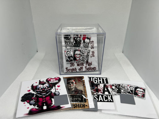 26 week Scratchoff savings box -