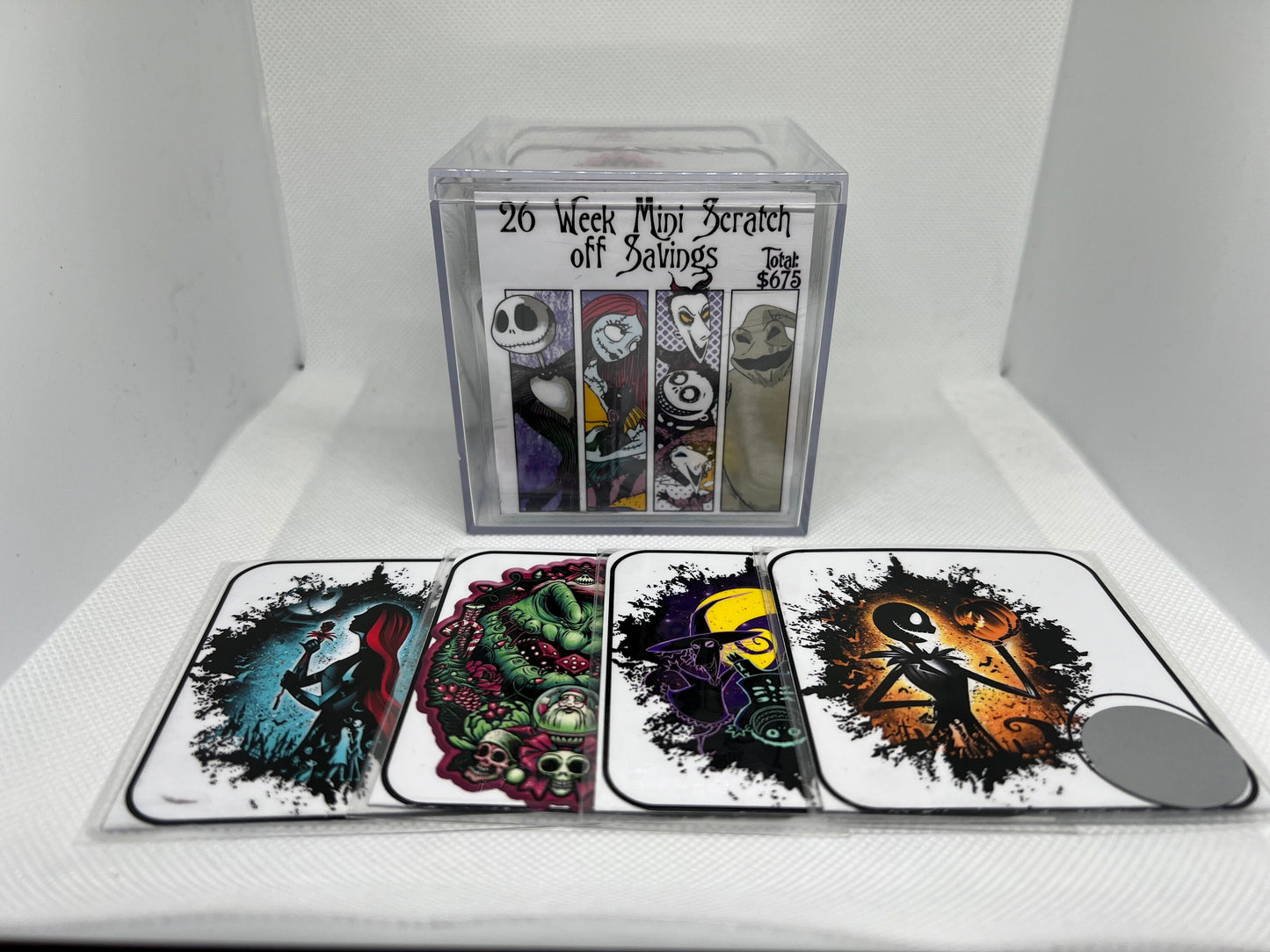 26 week Scratchoff savings box -