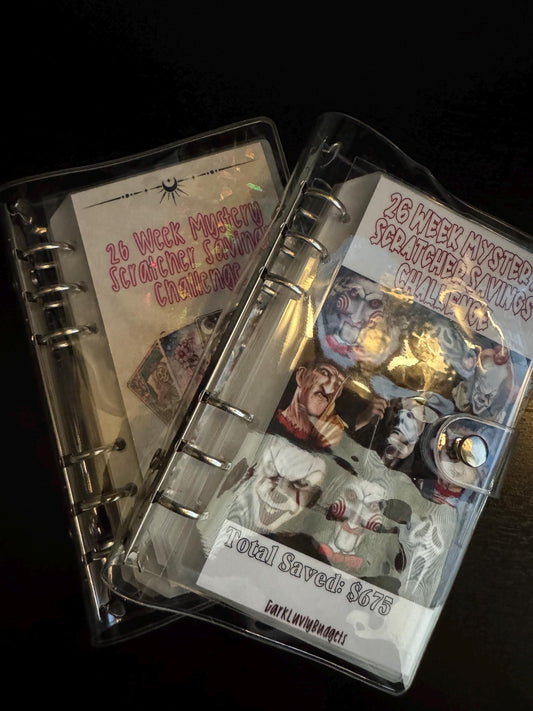 26 Week Mystery Scratcher Challenge Binder
