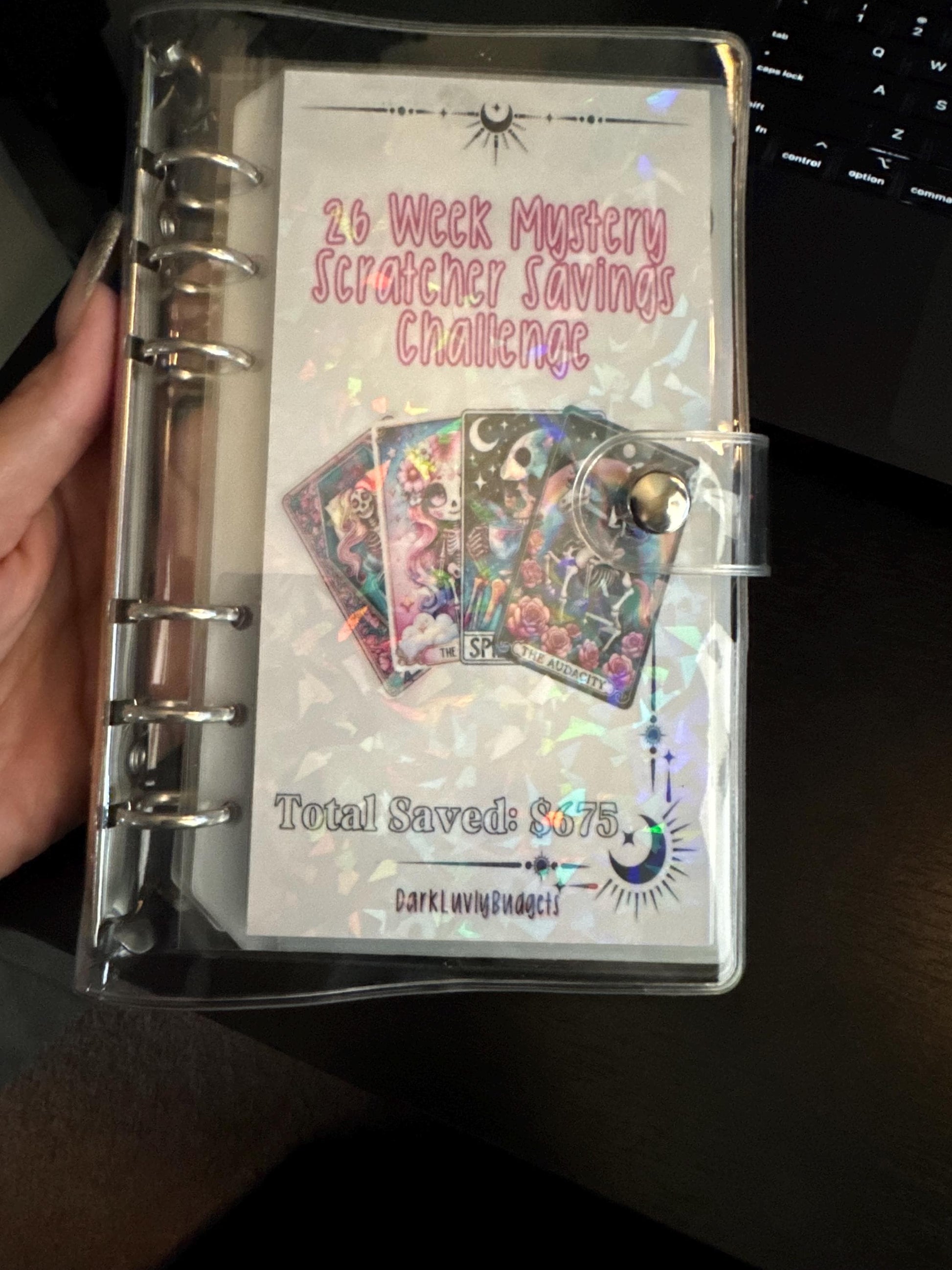 26 Week Mystery Scratcher Challenge Binder