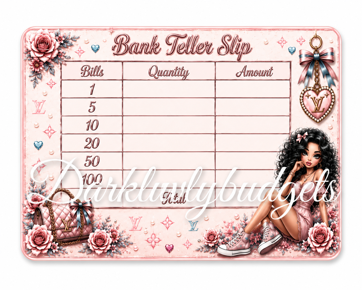 Bank Teller Slip